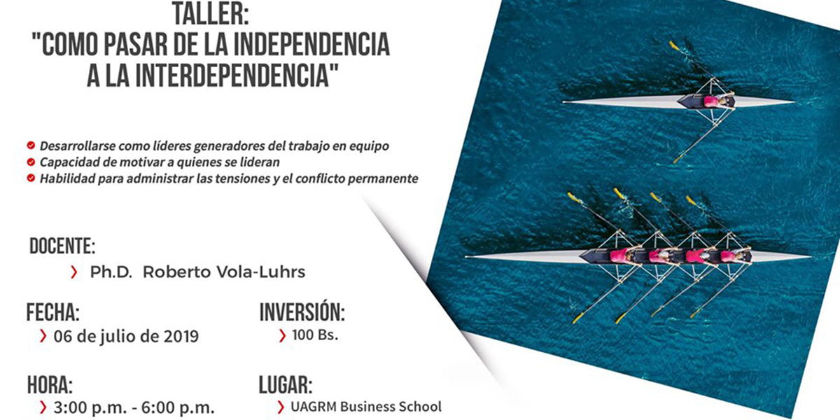 Taller Cómo Pasar de la Independencia a la Interdependencia