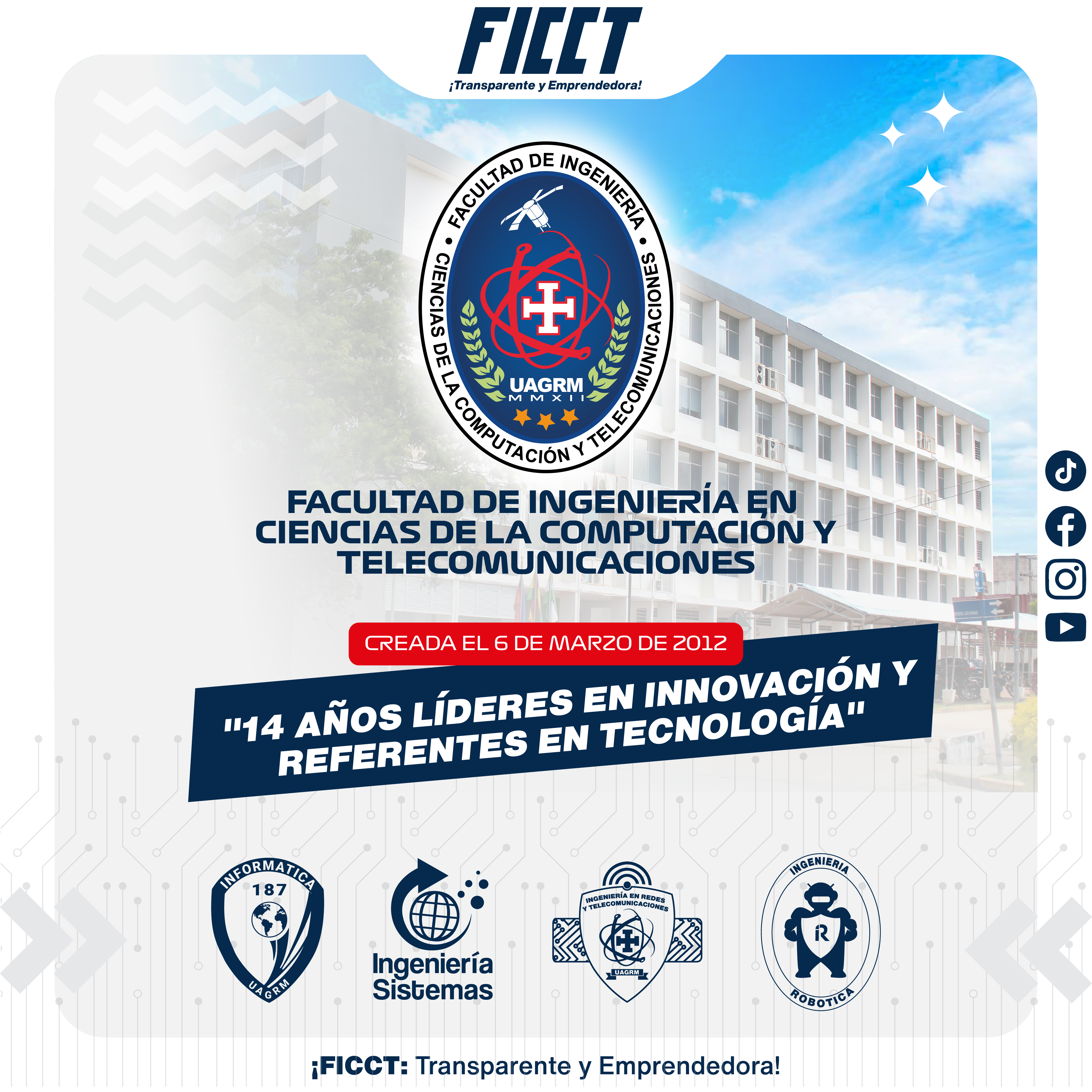 🎓 ¡14 AÑOS DE INNOVACIÓN Y TECNOLOGÍA!