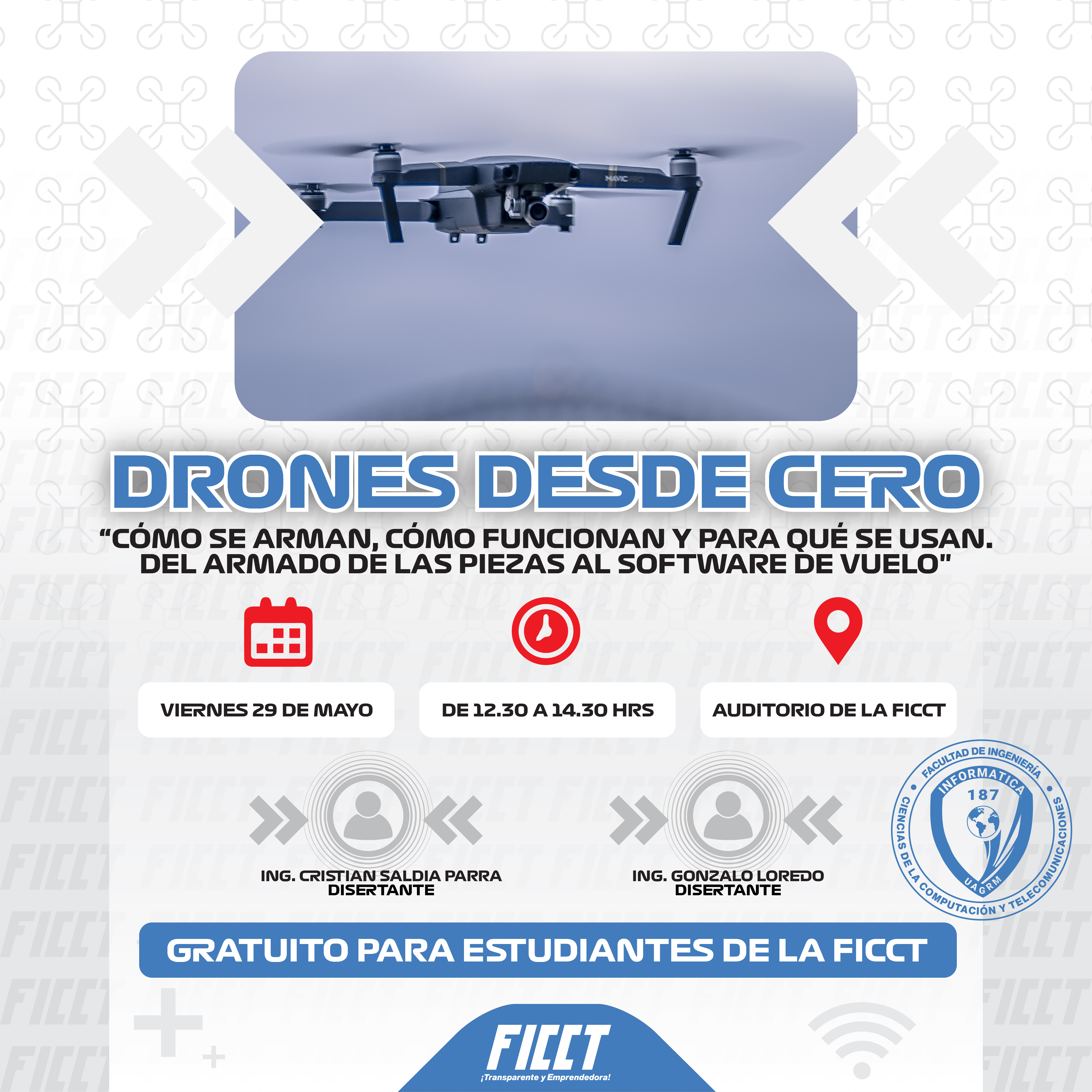 🚁 ¡Aprende sobre drones desde cero! Descubre cómo se arman, cómo funcionan y para qué se utilizan, desde las piezas hasta el software de vuelo.