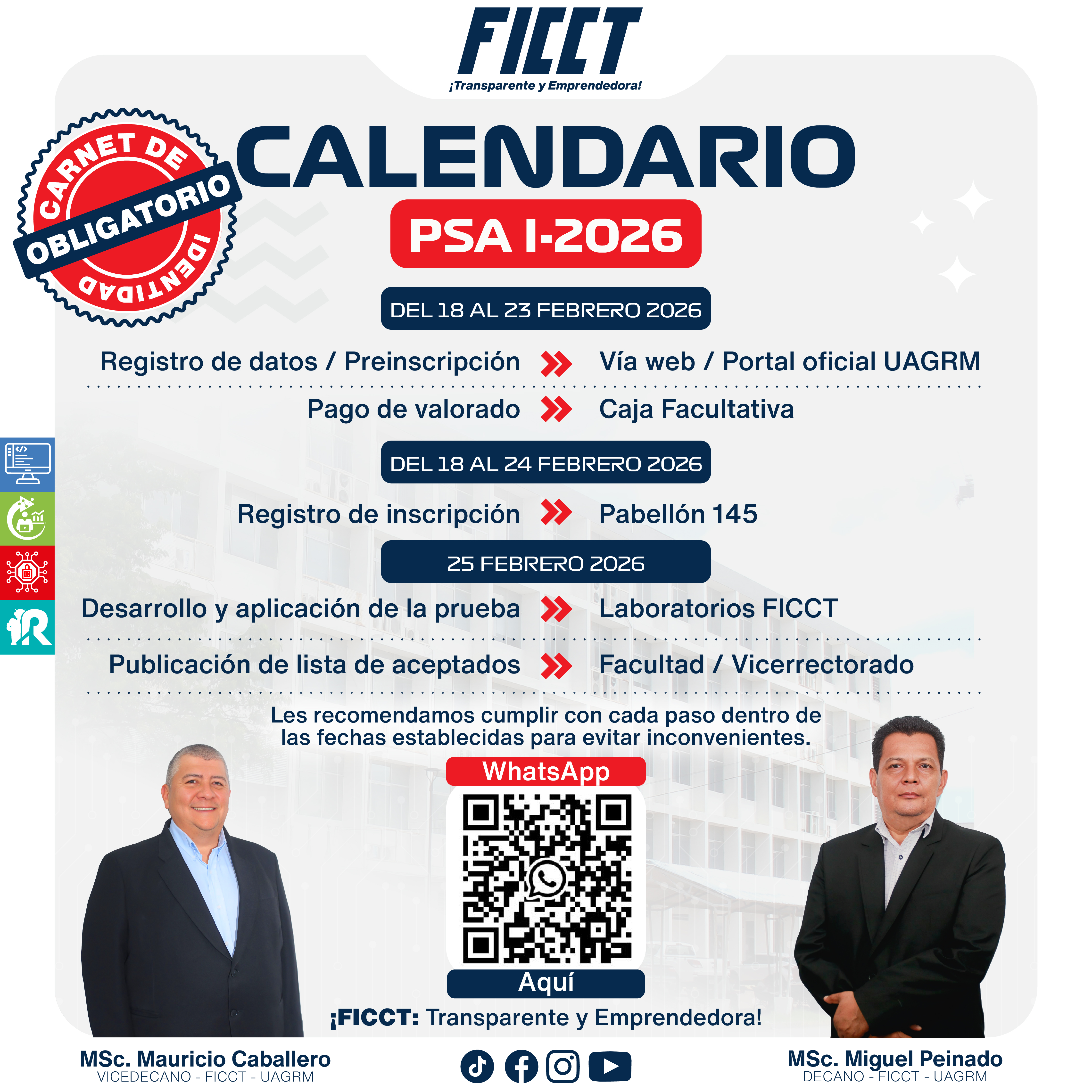 PSA I-2026 – FICCT