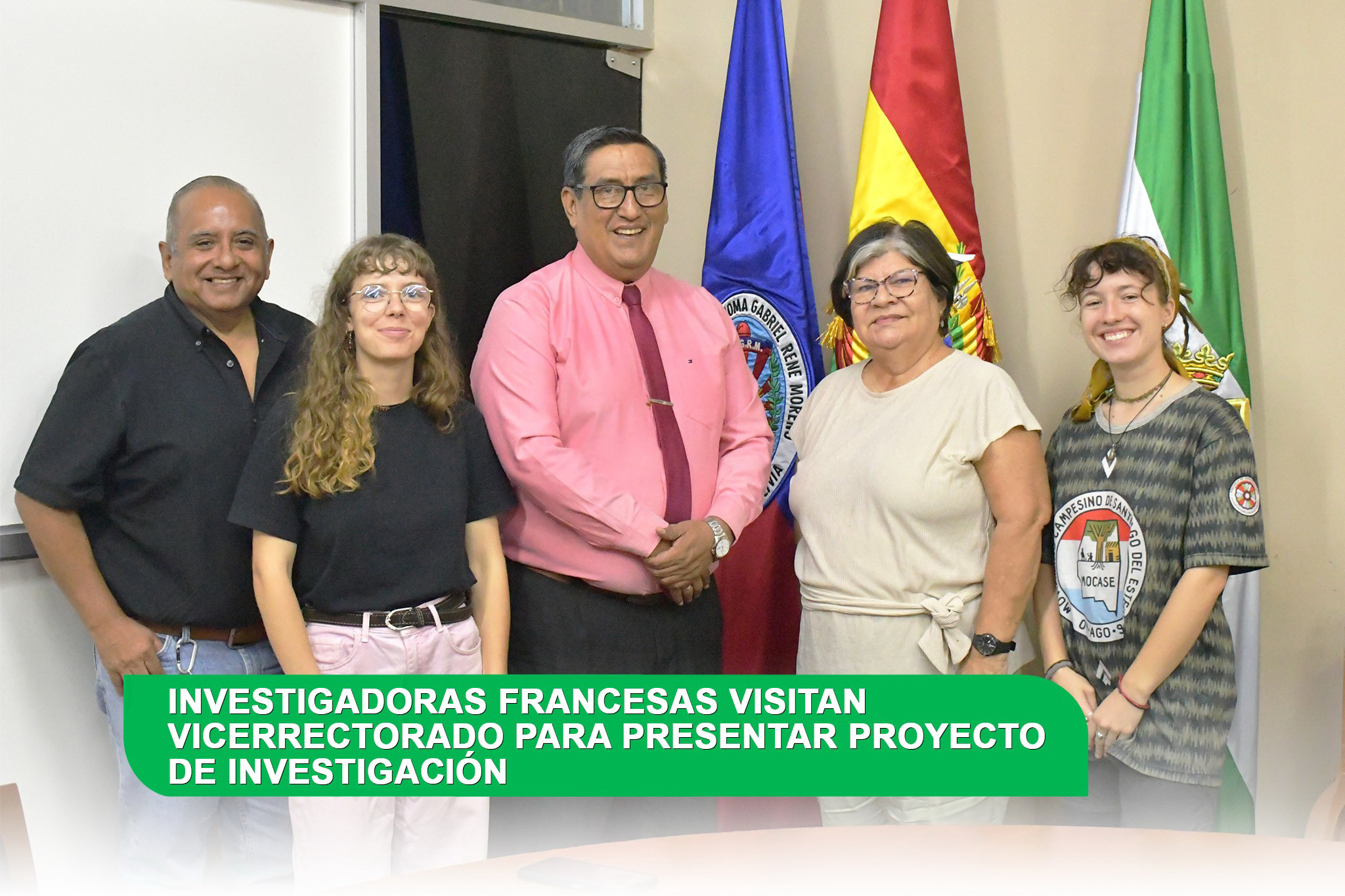 Investigadoras Francesas Presentan Proyecto sobre Mujeres Indígenas en la UAGRM
