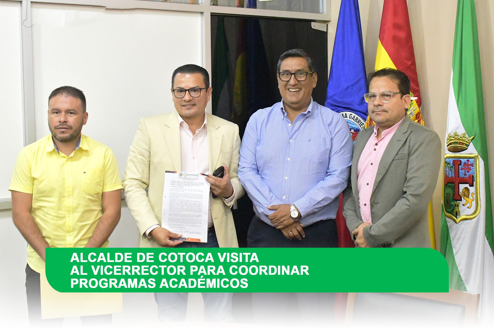 UAGRM coordinar ampliar programas académicos oferta académica en Cotoca