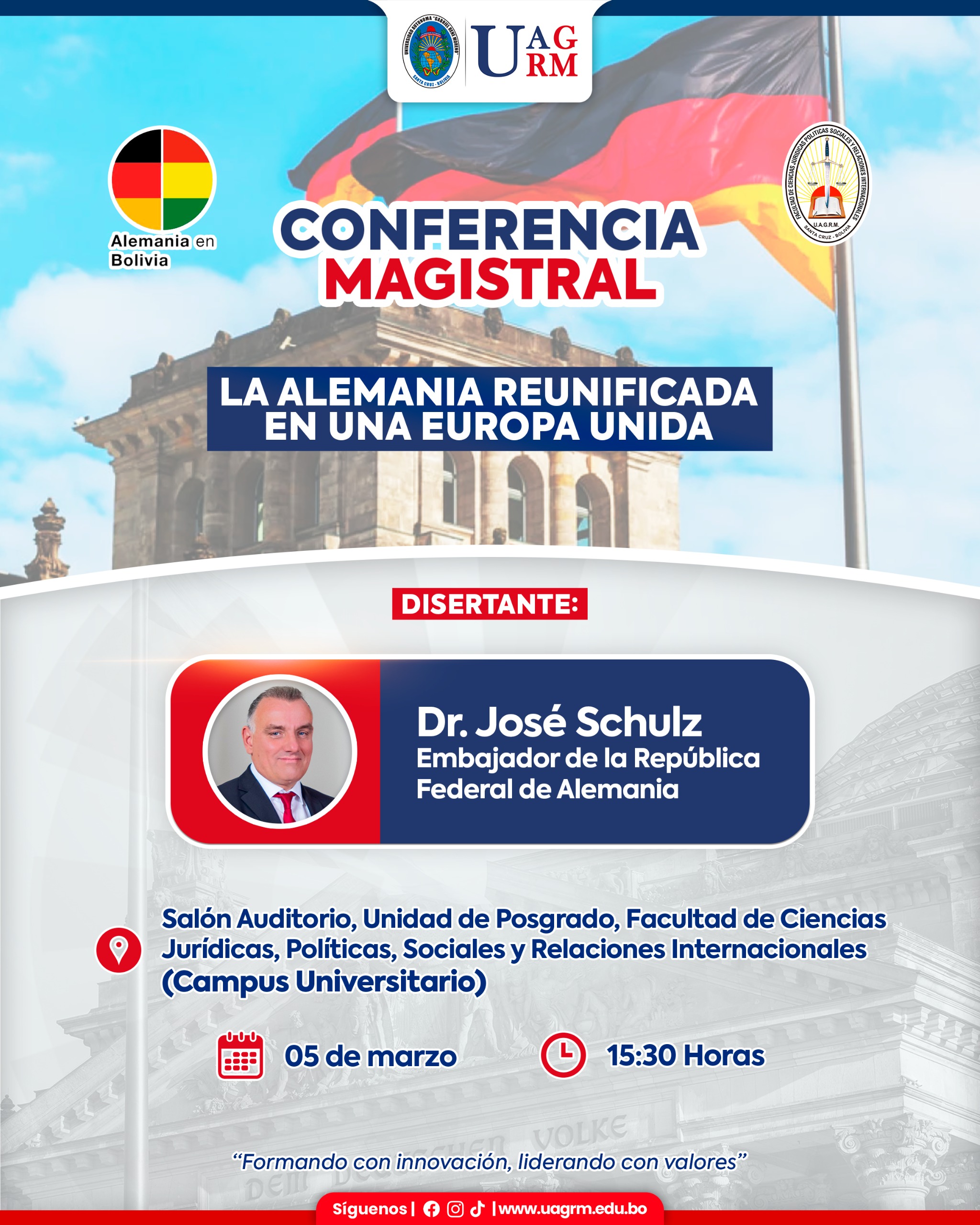 Conferencia Magistral “La Alemania reunificada en una Europa unida”