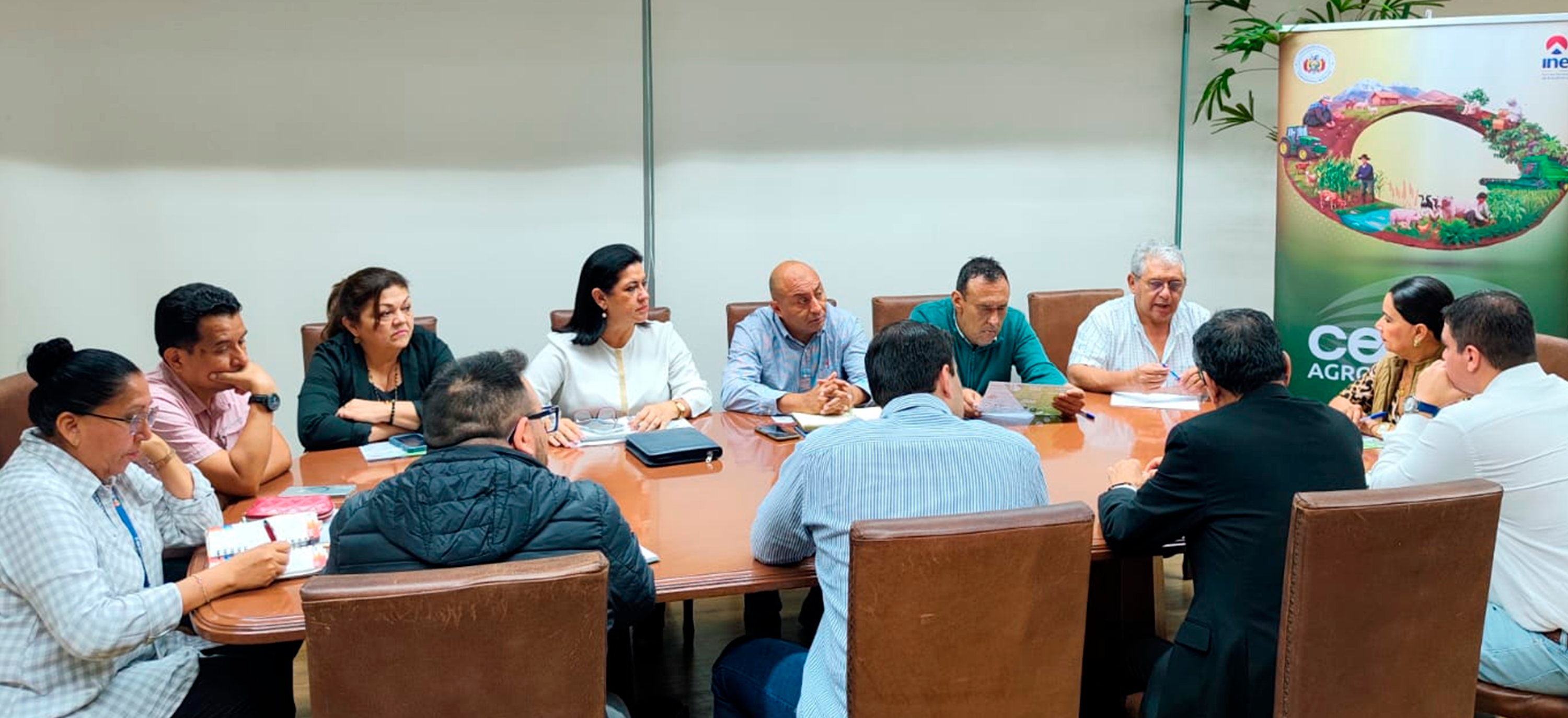 reunion ine censo agropecuario 