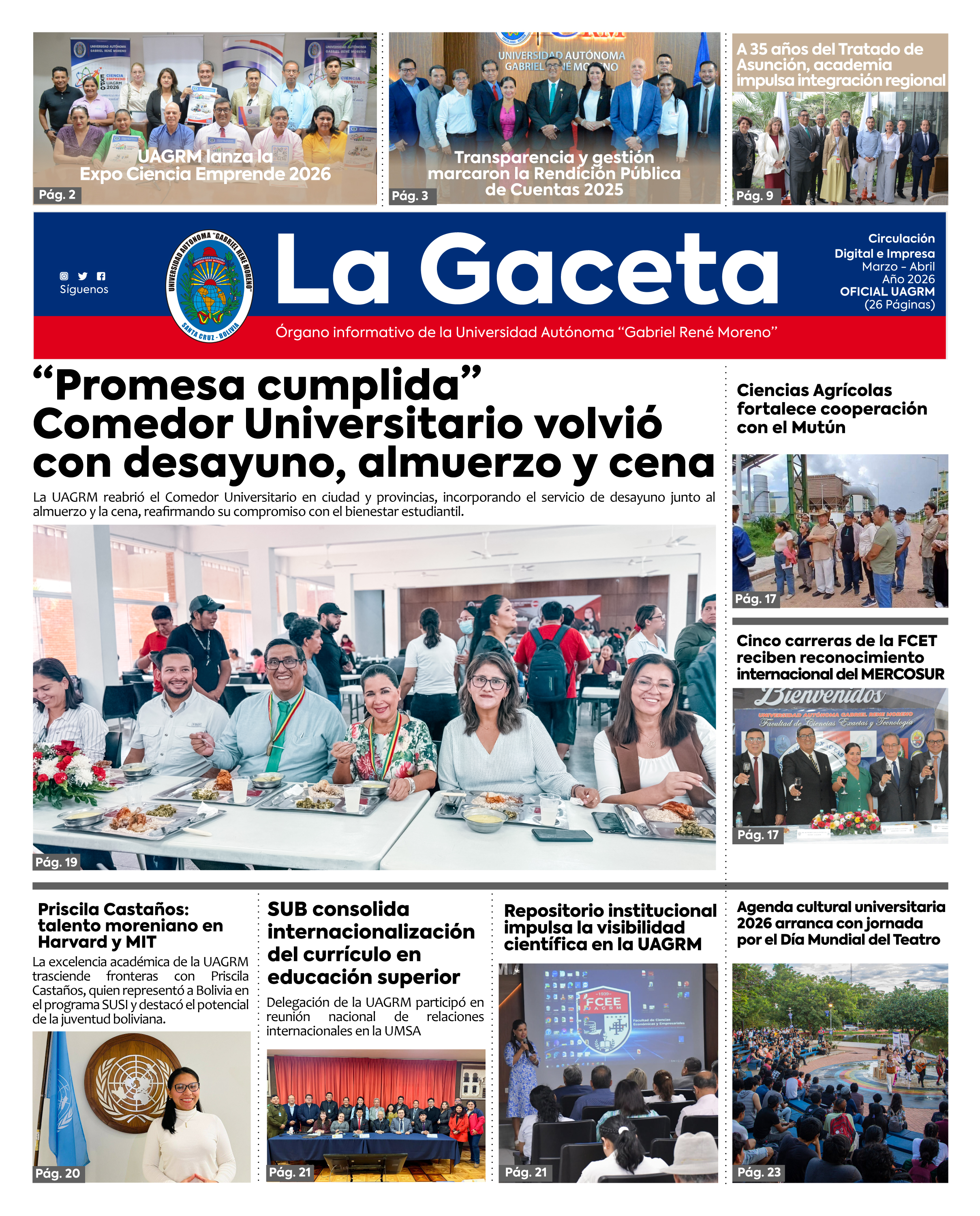 GACETA MARZO ABRIL