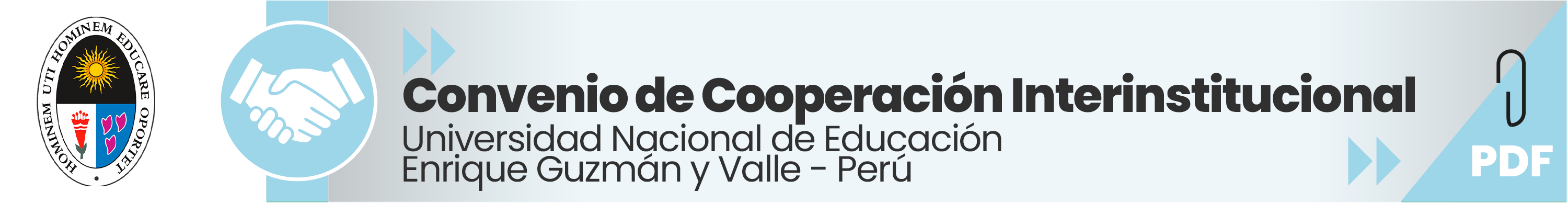 CONVENIO UNIVERSIDAD NAL DE EDUCACI&Oacute;N ENRIQUE GUZMAN Y VALLE