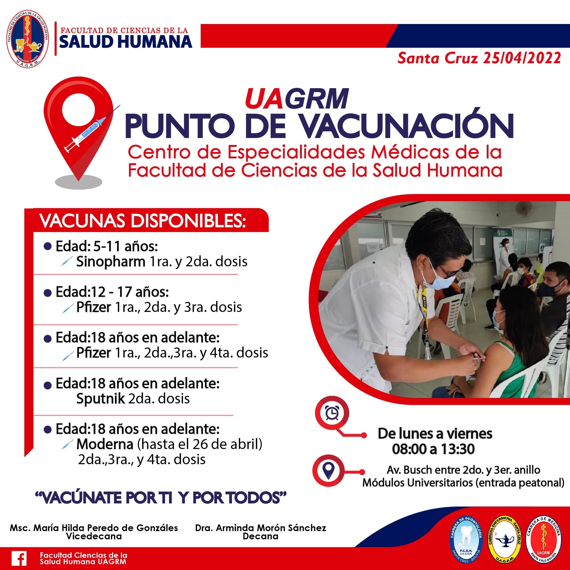 VACUNAS DISPONIBLES