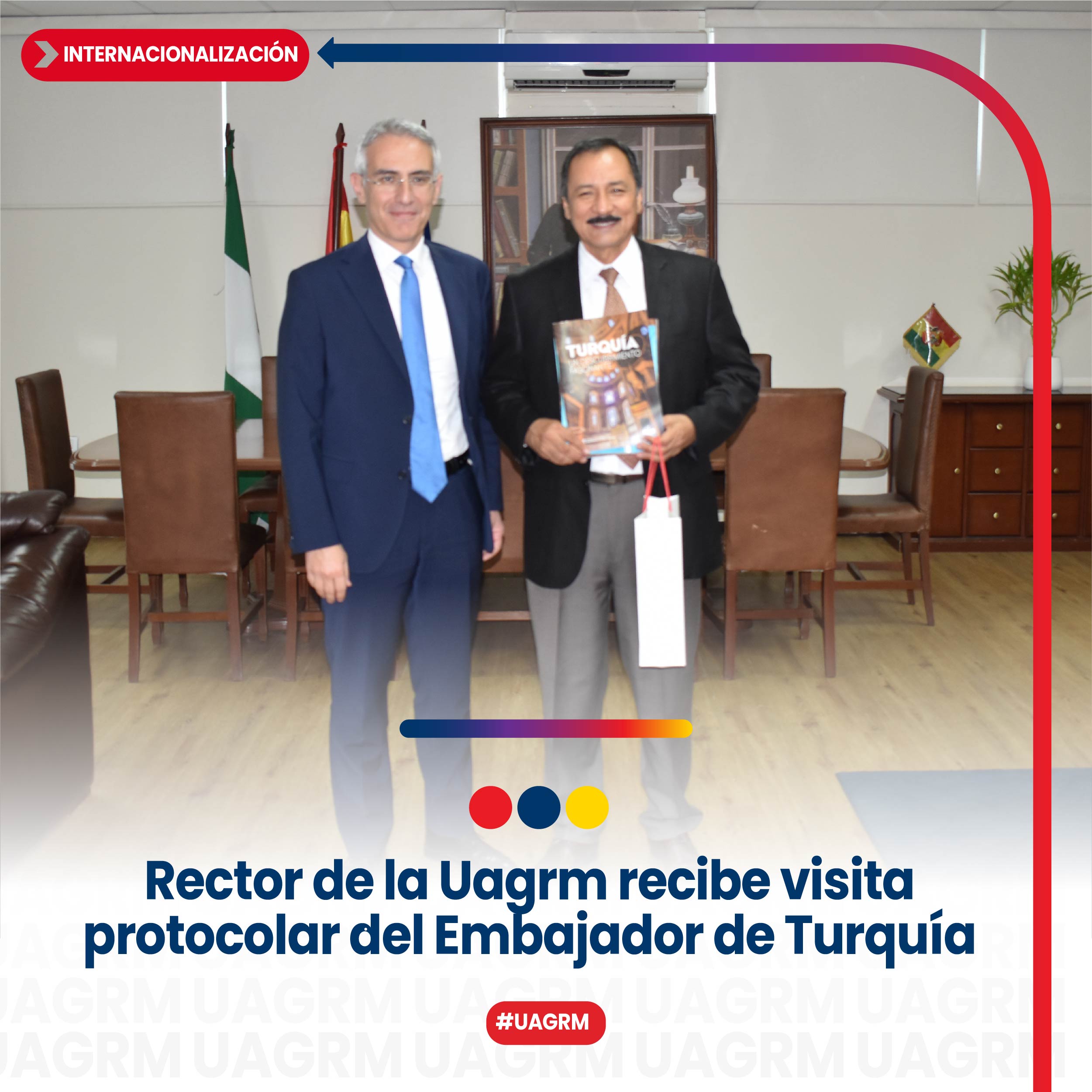Uagrm estrecha vínculos con Turquía