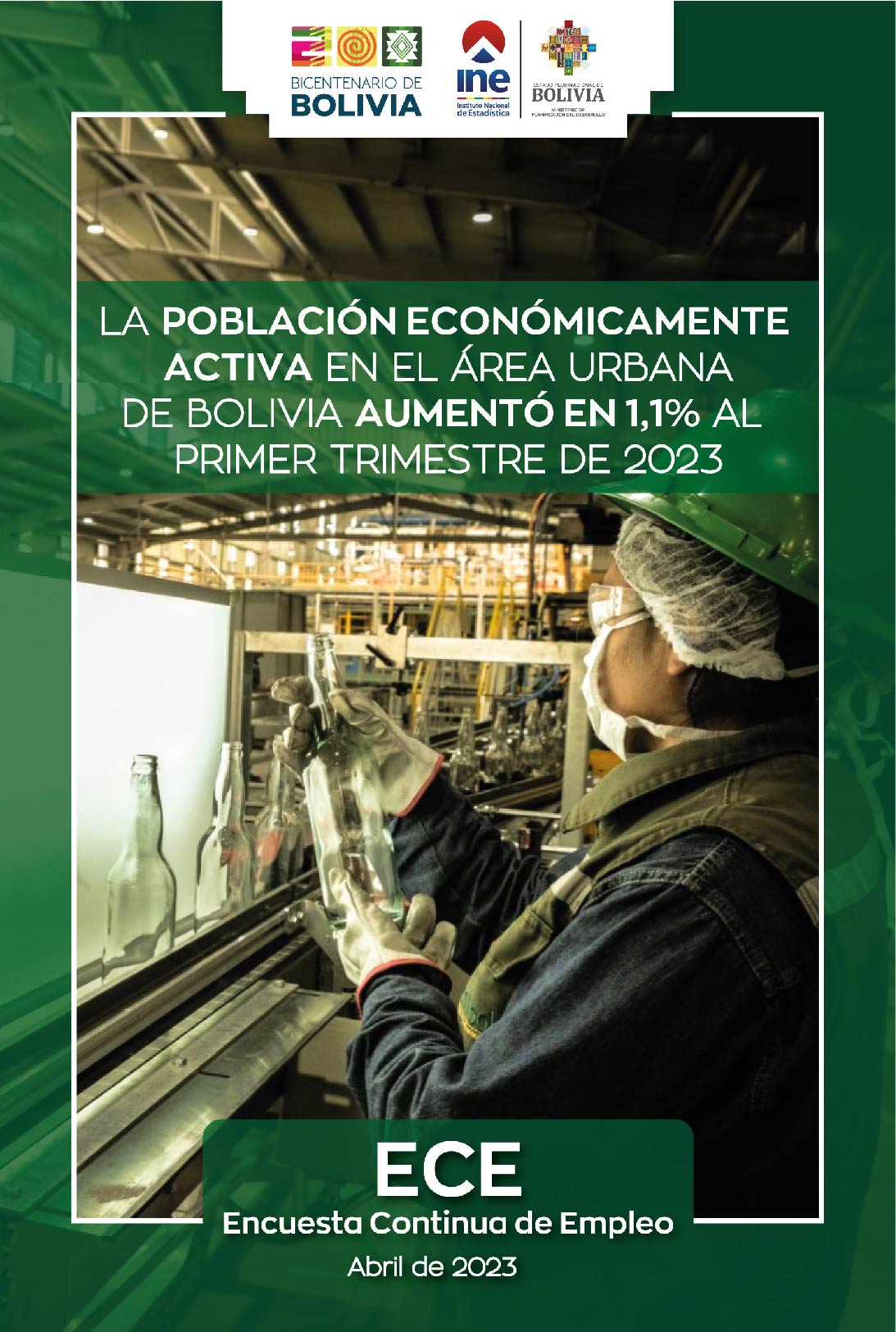 ENCUESTA CONTINUA DE EMPLEO (E.C.E.) ABRIL DE 2023