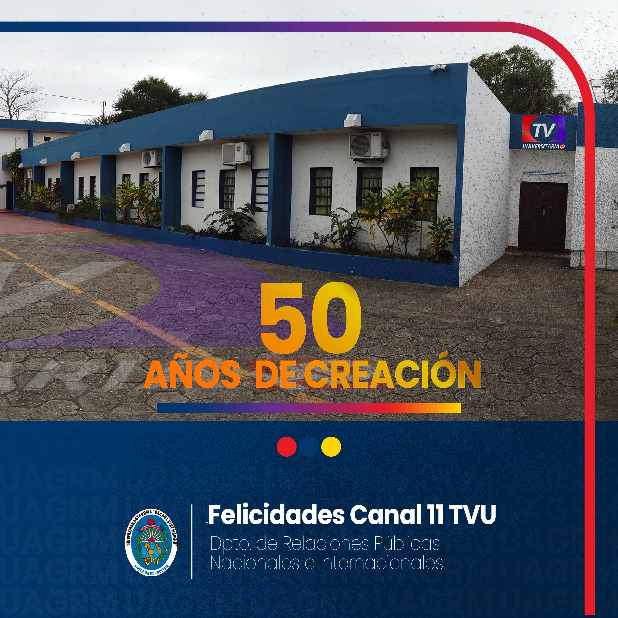 Feliz Aniversario Canal 11 TVU