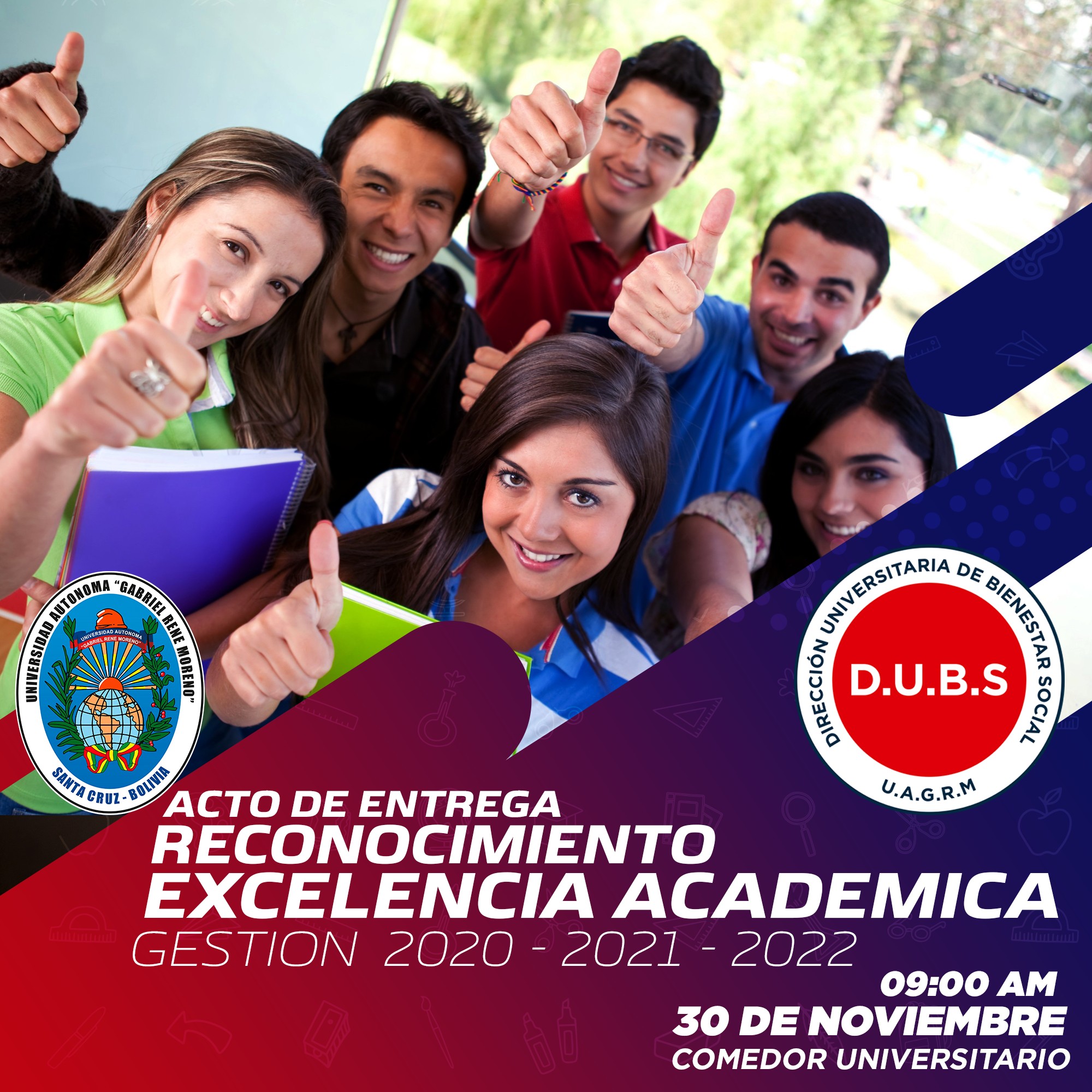 RECONOCIMIENTO A LOS GANADORES DE LA BECA EXCELENCIA