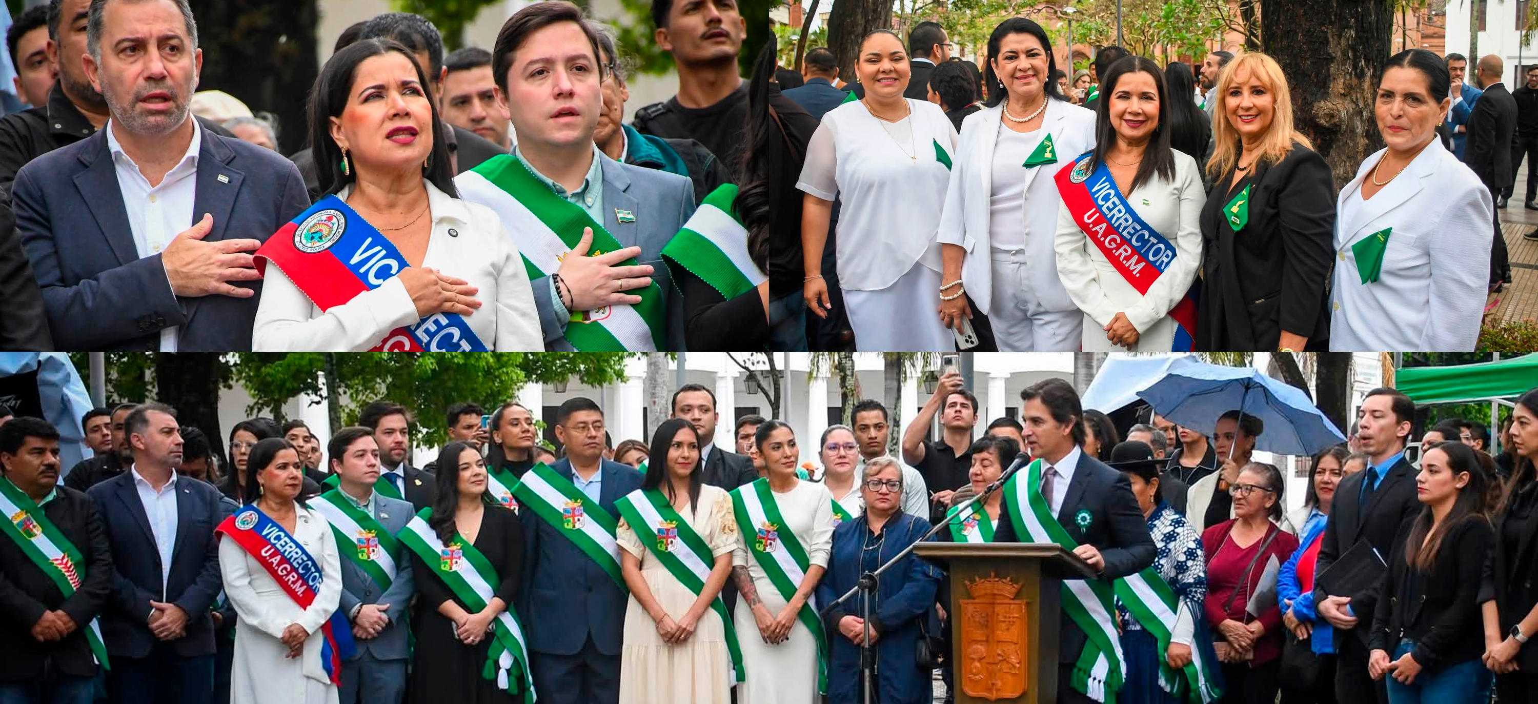 𝐔𝐀𝐆𝐑𝐌 𝐃𝐀 𝐋𝐀 𝐁𝐈𝐄𝐍𝐕𝐄𝐍𝐈𝐃𝐀 𝐀 𝐒𝐄𝐏𝐓𝐈𝐄𝐌𝐁𝐑𝐄 𝐂𝐎𝐍 𝐄𝐋 𝐈𝐙𝐀𝐌𝐈𝐄𝐍𝐓𝐎 𝐃𝐄 𝐁𝐀𝐍𝐃𝐄𝐑𝐀𝐒 𝐄𝐍 𝐇𝐎𝐌𝐄𝐍𝐀𝐉𝐄 𝐀 𝐒𝐀𝐍𝐓𝐀 𝐂𝐑𝐔𝐙