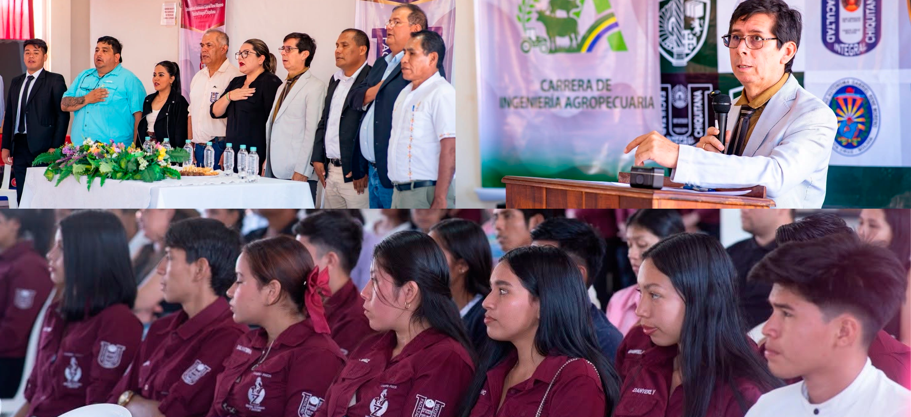 UAGRM FELICITA A LA FACULTAD INTEGRAL CHIQUITANA POR SUS 16 AÑOS