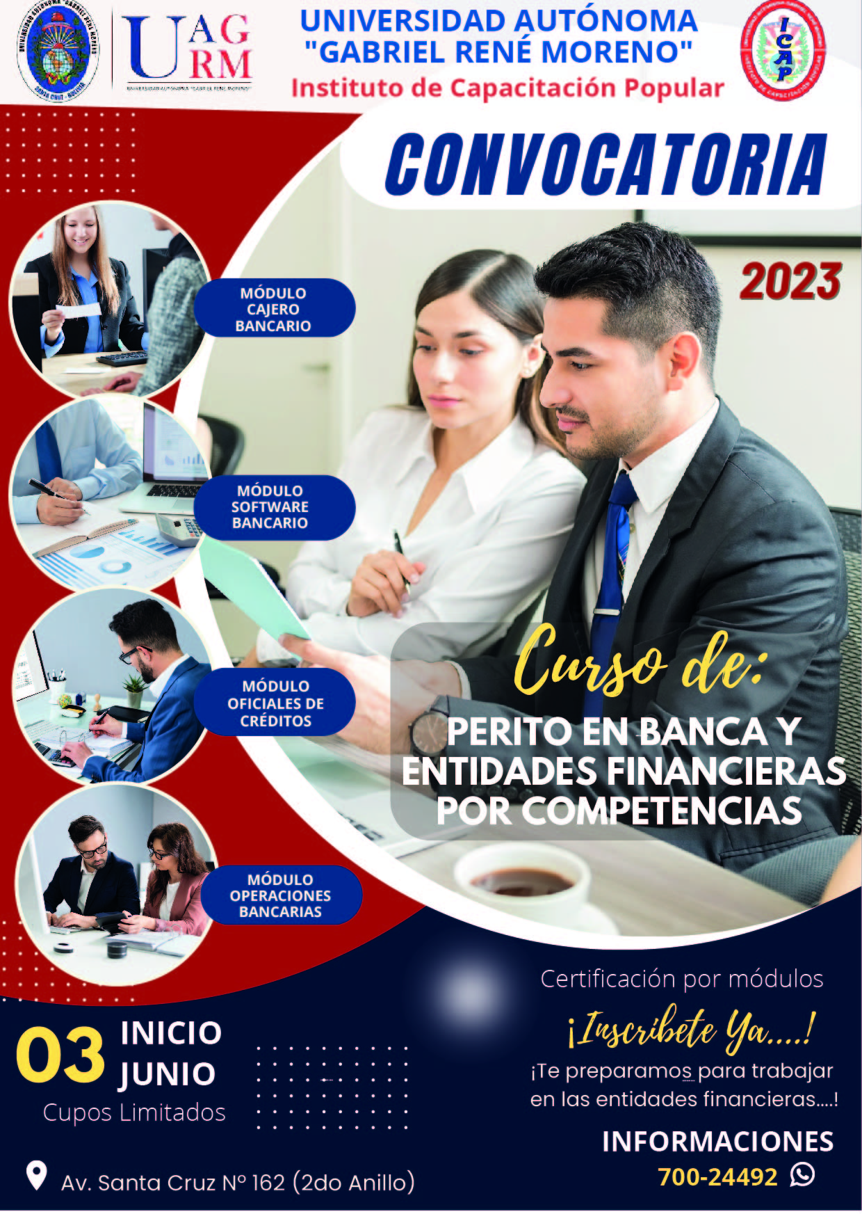 CONVOCATORIA ICAP - UAGRM 2023