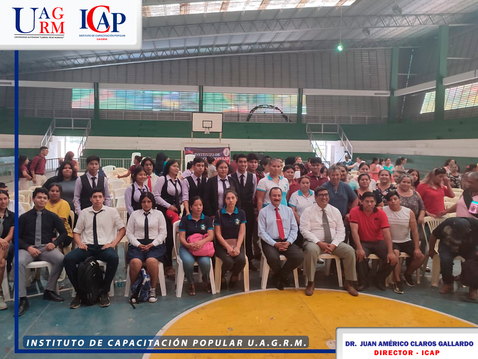 UAGRM E ICAP LLEGAN A LOS DISTRITOS Y COLEGIOS