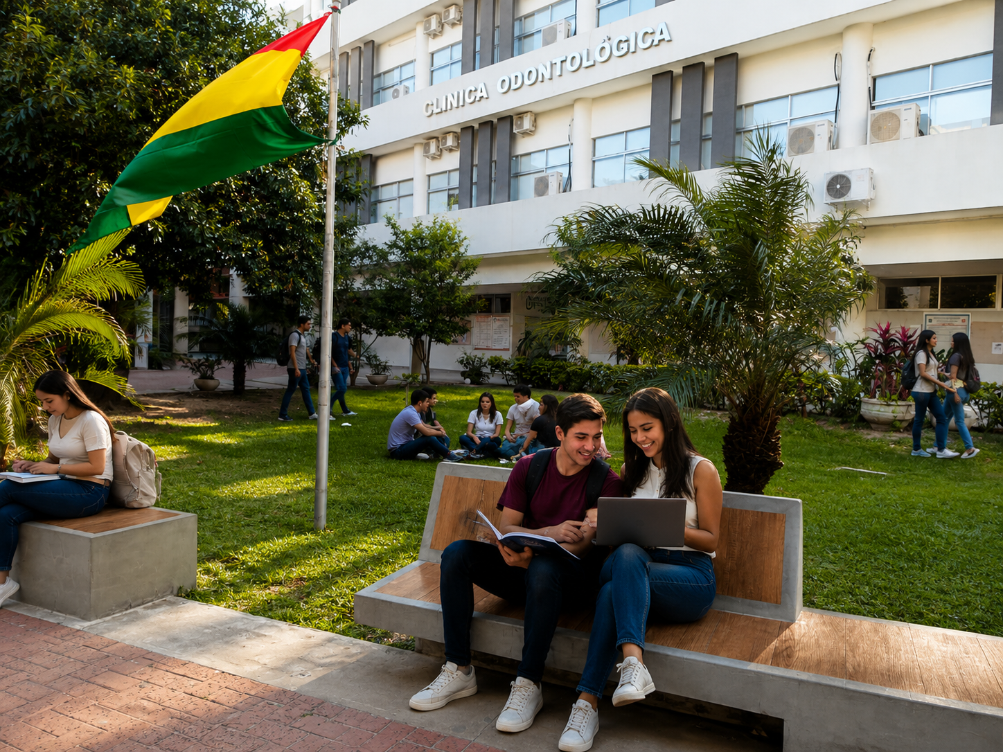 Estudiantes de la UAGRM