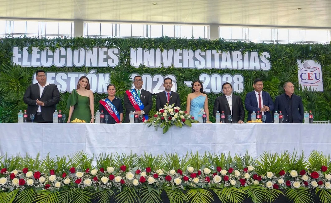 La UAGRM posesionó a los nuevos delegados del Cogobierno Universitario para la gestión 2026–2028