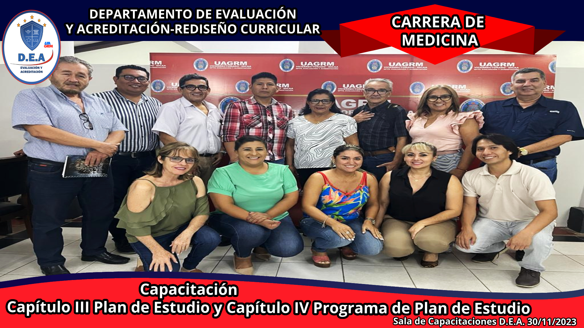 Capacitación Rediseño Curricular Carrera de Medicina