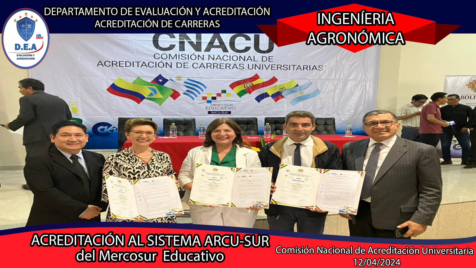 Acreditación al Sistema Arcu-Sur del Mercosur Educativo