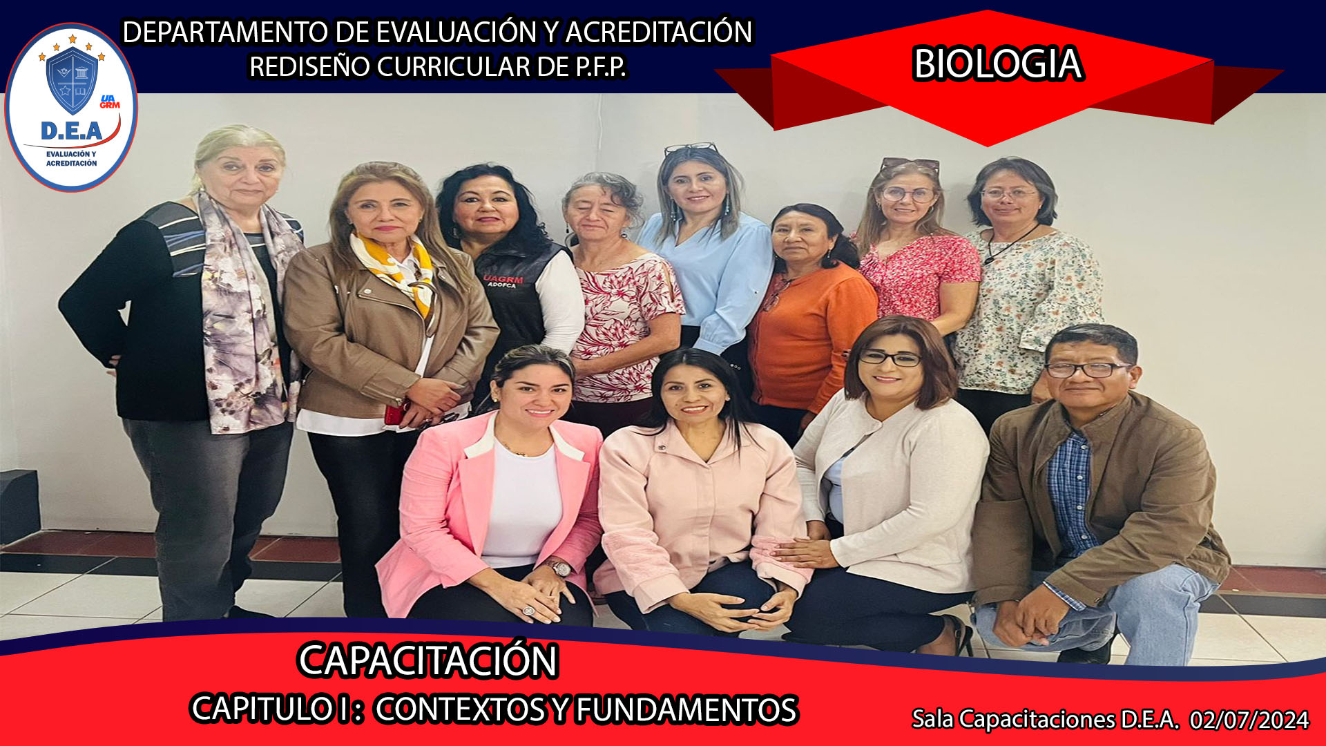 Capacitación Rediseño Curricular Plan de Formación Profesional