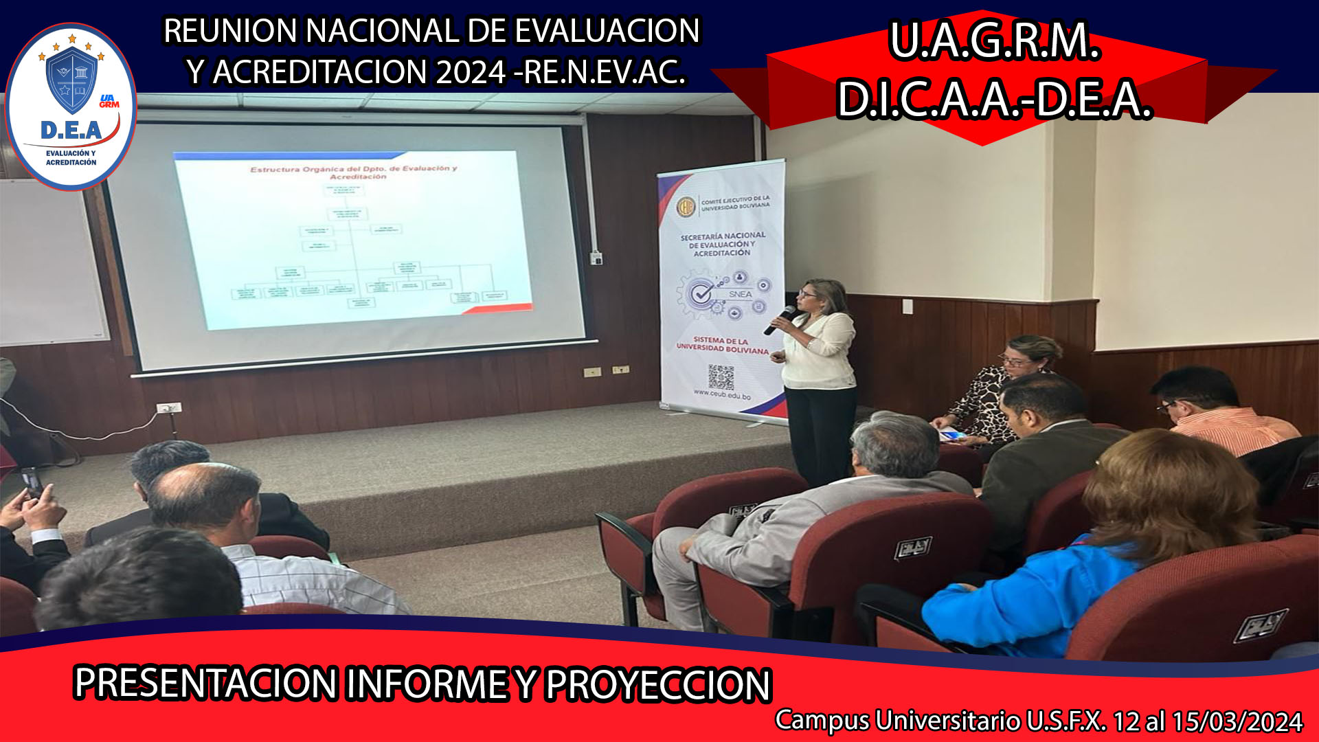 REUNION NACIONAL DE EVALUACION Y ACREDITACION 2024 -RE.N.EV.AC.