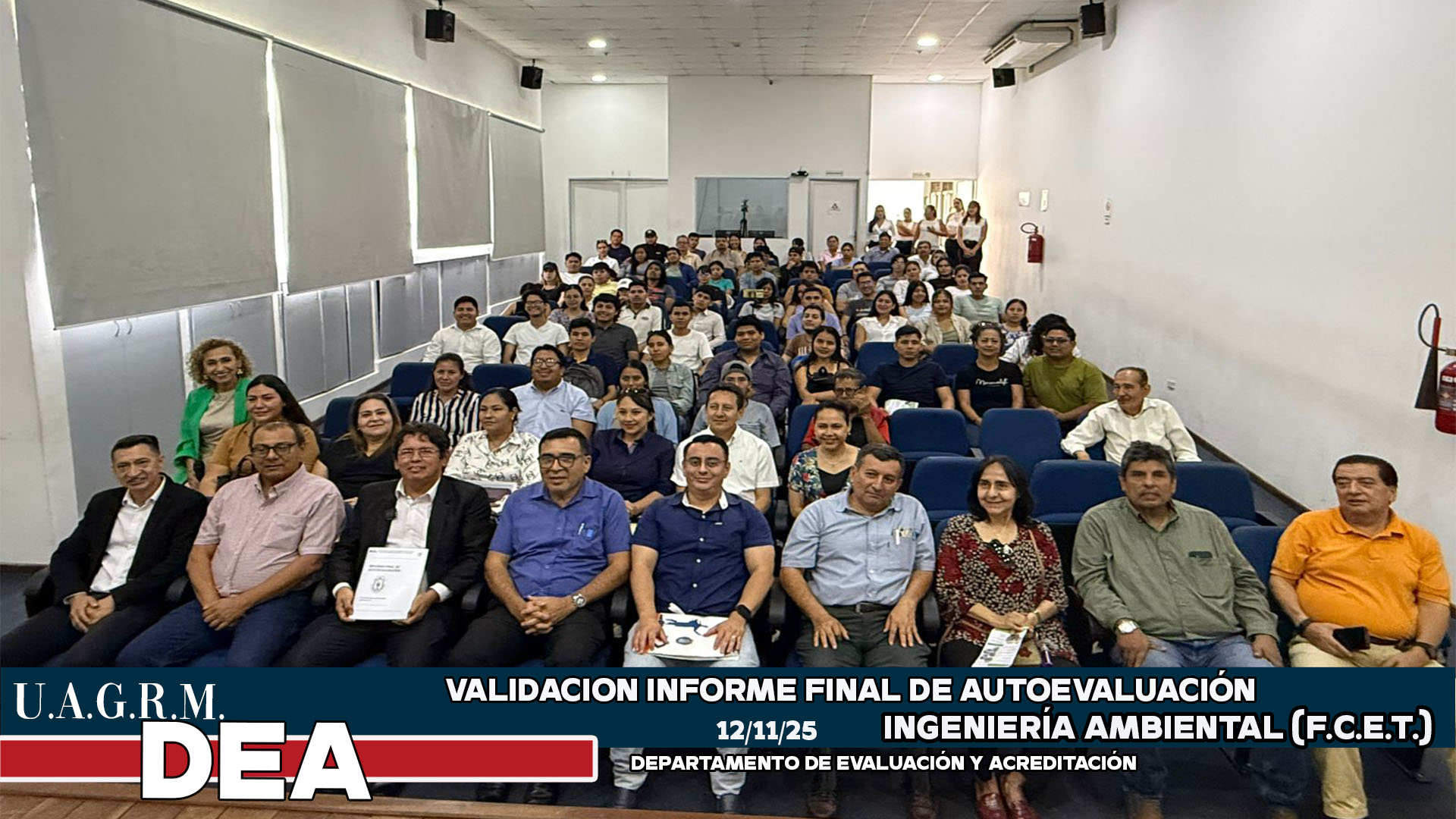 Validación Informe Final de Autoevaluación Ingeniería Ambiental