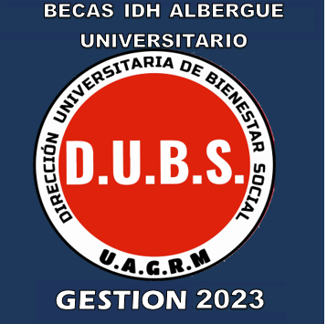 BECAS IDH ALBERGUE UNIVERSITARIO - 2023