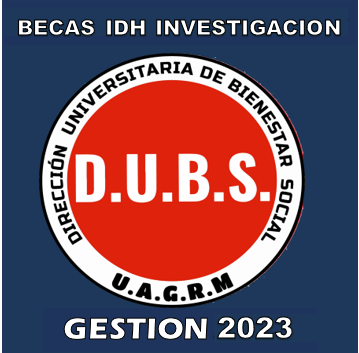 BECAS IDH INVESTIGACION - 2023