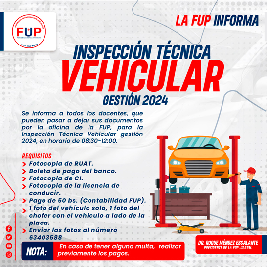 Inspección Técnica Vehicular