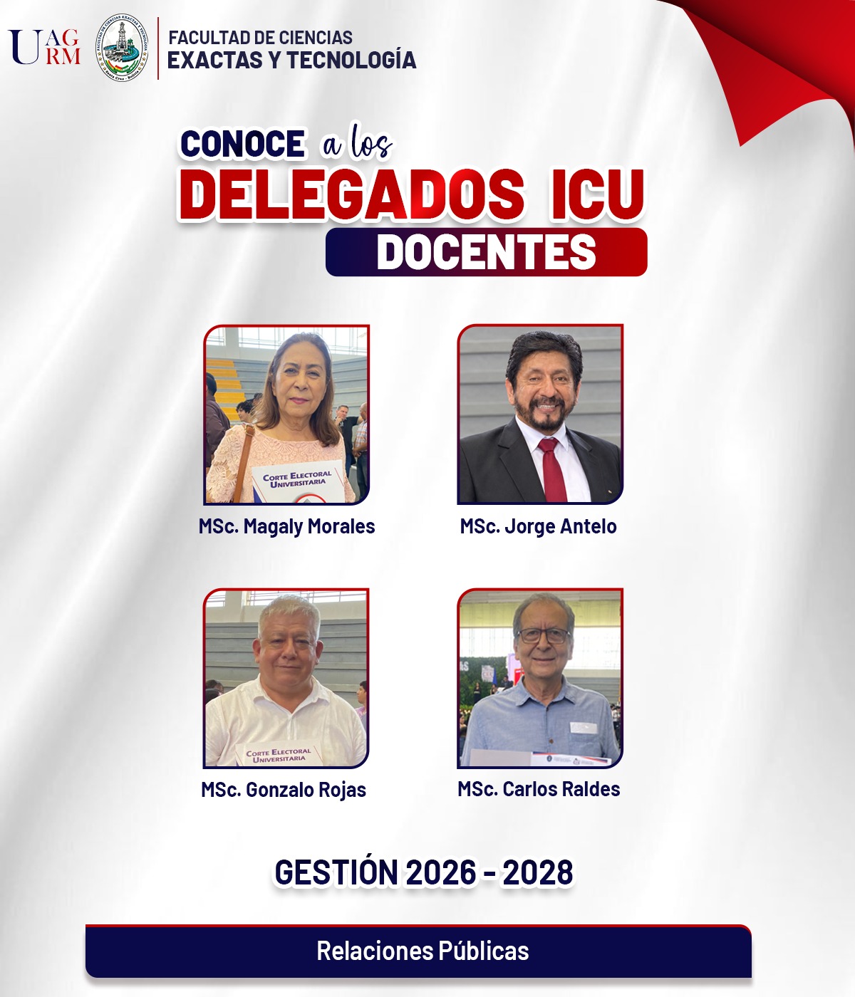 𝐃𝐞𝐥𝐞𝐠𝐚𝐝𝐨𝐬 𝐈𝐂𝐔 𝐃𝐨𝐜𝐞𝐧𝐭𝐞𝐬