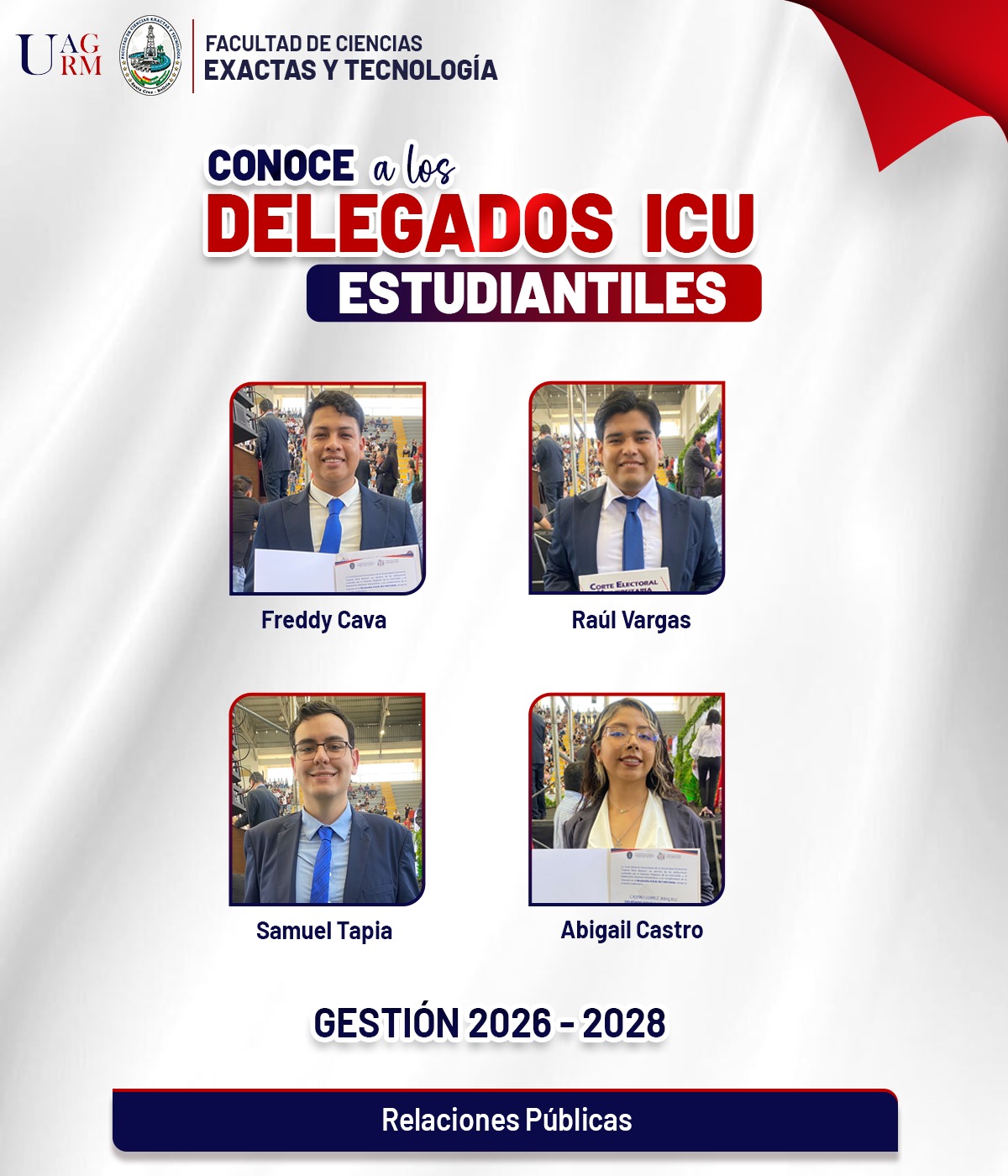 Delegados ICU FCET
