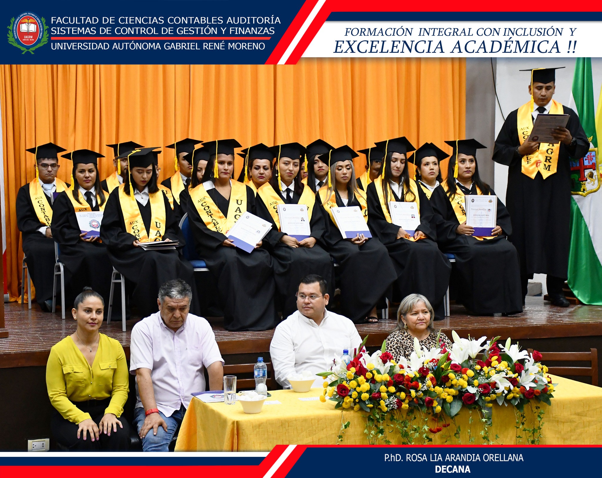 ACTO DE GRADUACION DE AUXILIAR CONTABLE