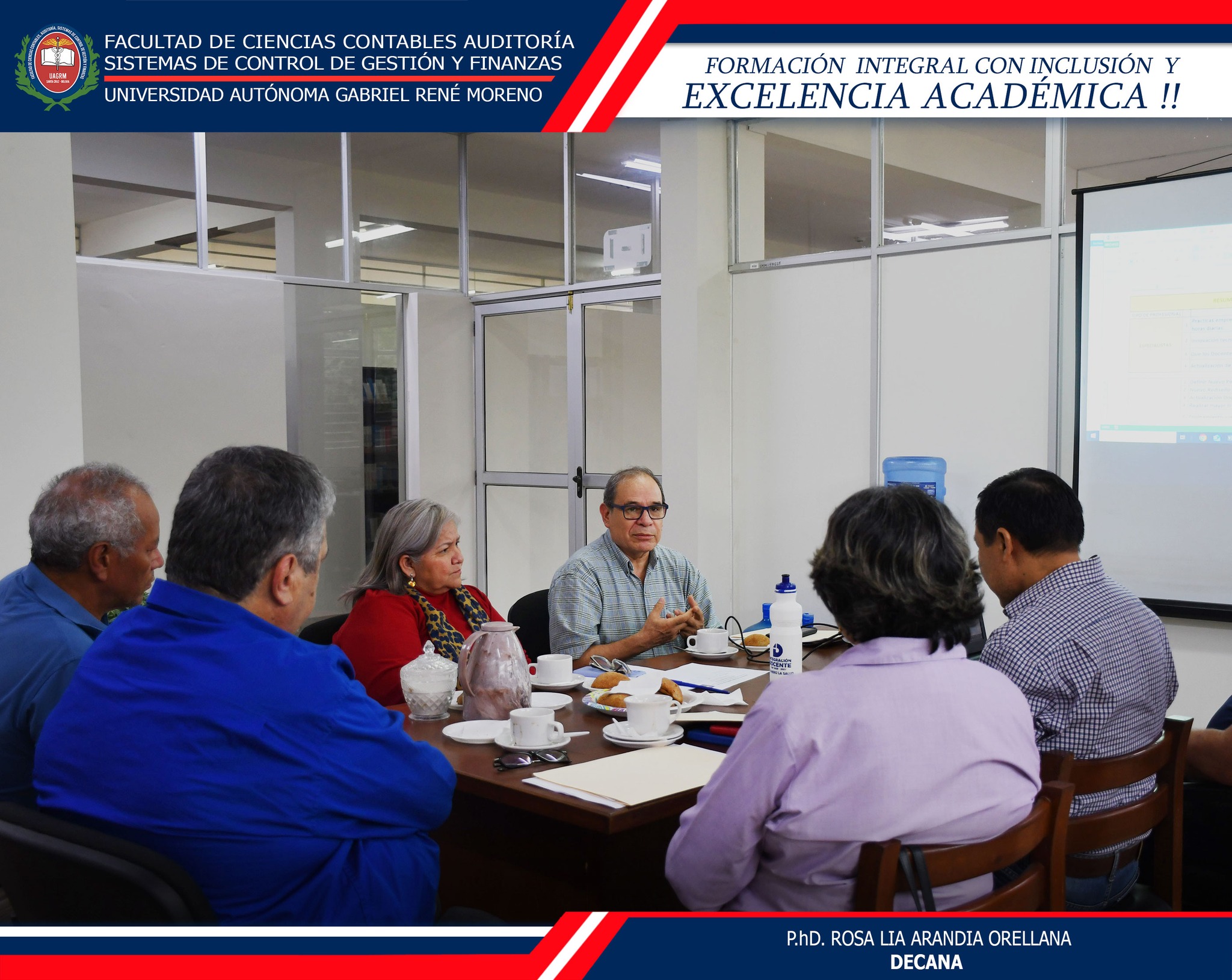 REUNIONES CON LA COMISION PARA EL PROCESO DE REDISEÑO CURRICULAR DE LAS CARRERAS CONTADURIA PUBLICA Y LA CARRERA INFORMACION Y CONTROL DE GESTION.