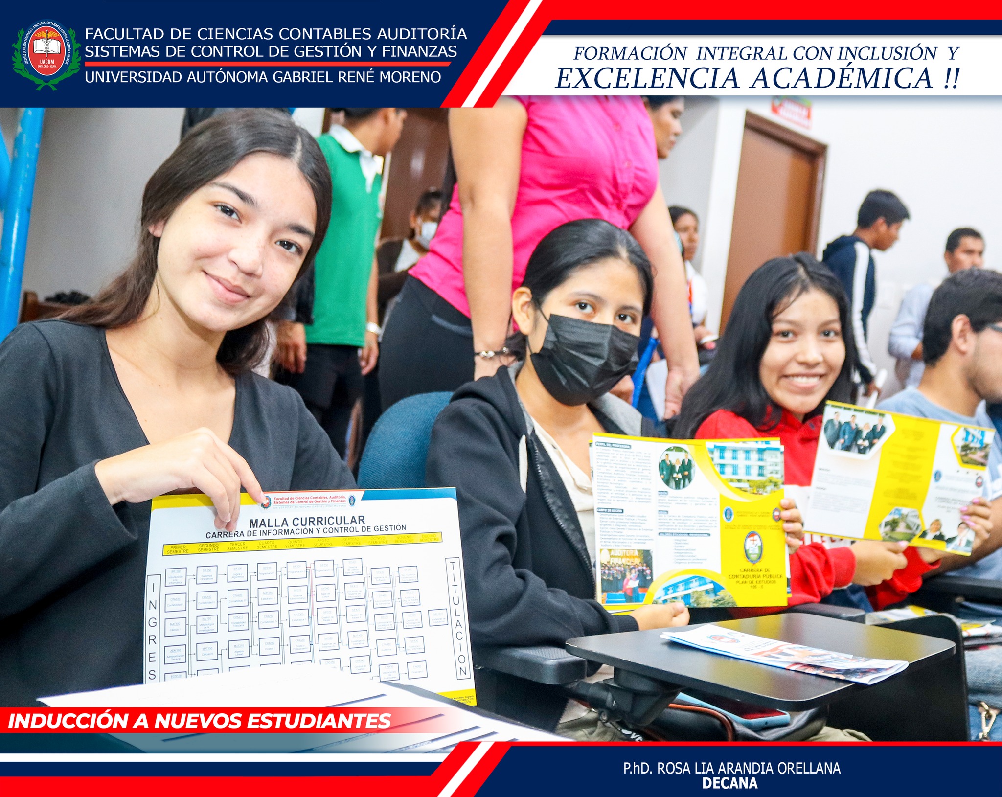 INDUCCIÓN PARA LOS APROBADOS DE LOS CURSOS PRE UNIVERSITARIOS (CUP) I-2023
