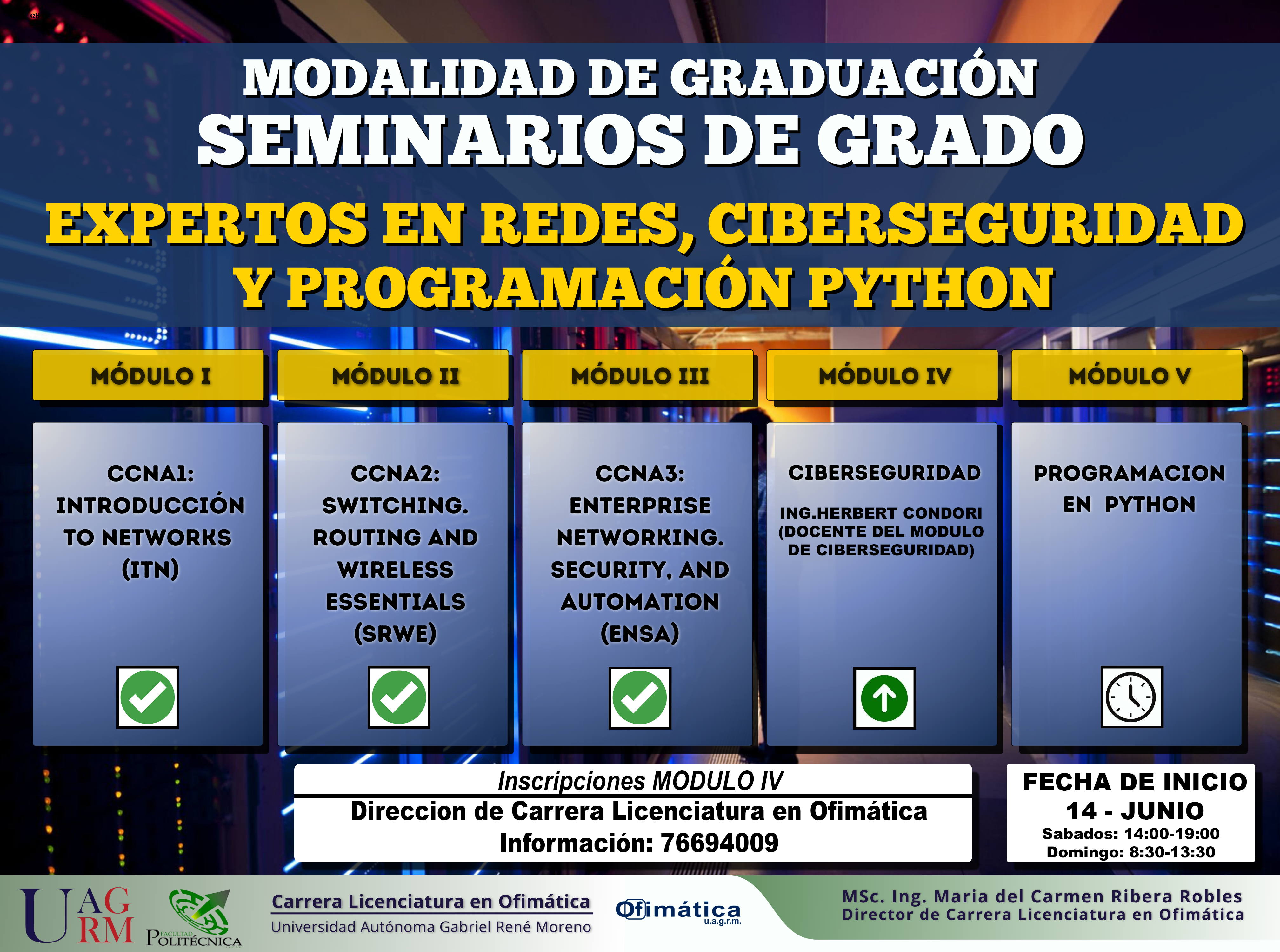 MODALIDAD DE GRADUACIÓN SEMINARIOS DE GRADO