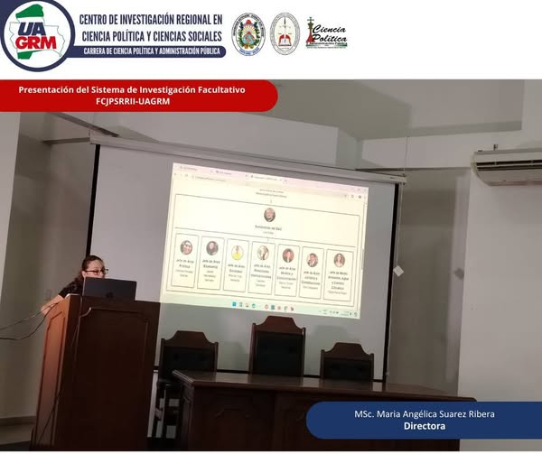 Presentación del proyecto piloto del Sistema de Investigación Facultativo (SIF – UAGRM)