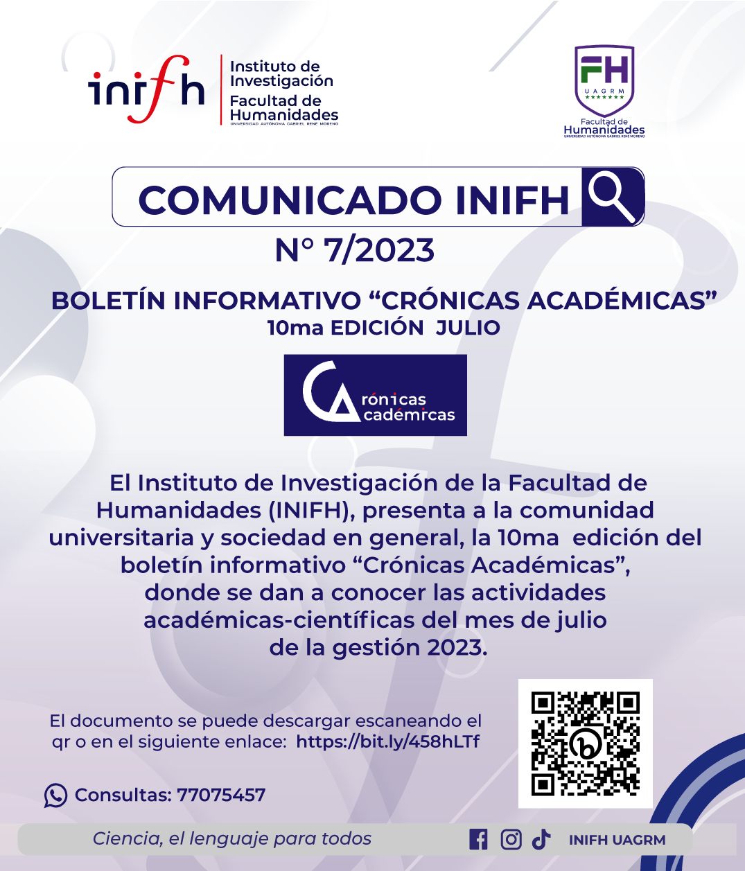 BOLETÍN INFORMATIVO 