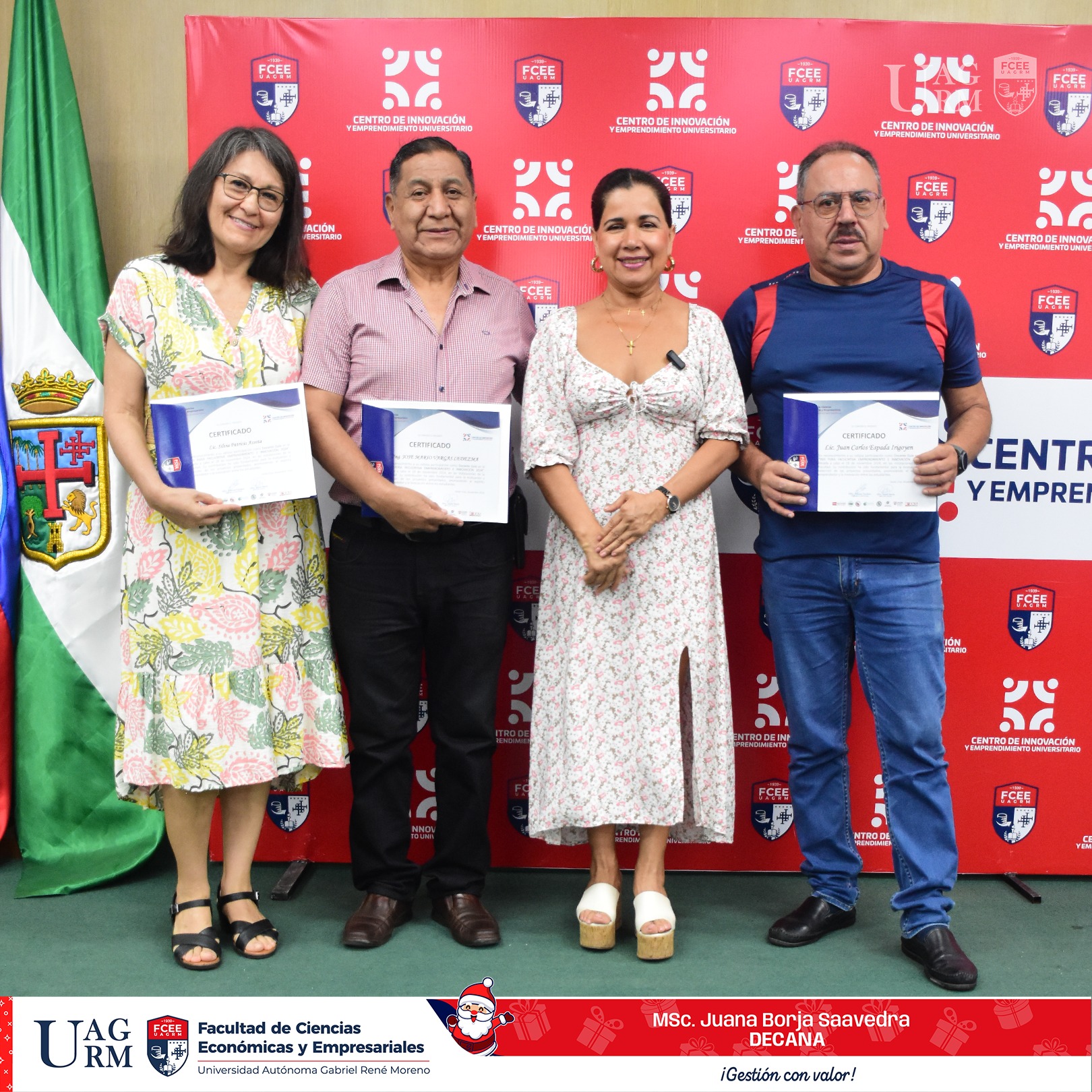 ACTO DE PREMIACIÓN: FERIA FACULTATIVA DE EMPRENDIMIENTO E INNOVACIÓN DE LA FCEE