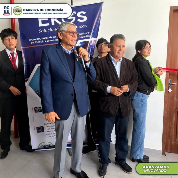 Acto de Entrega de Oficinas de la Empresa Junior EKO'S Econom&iacute;a
