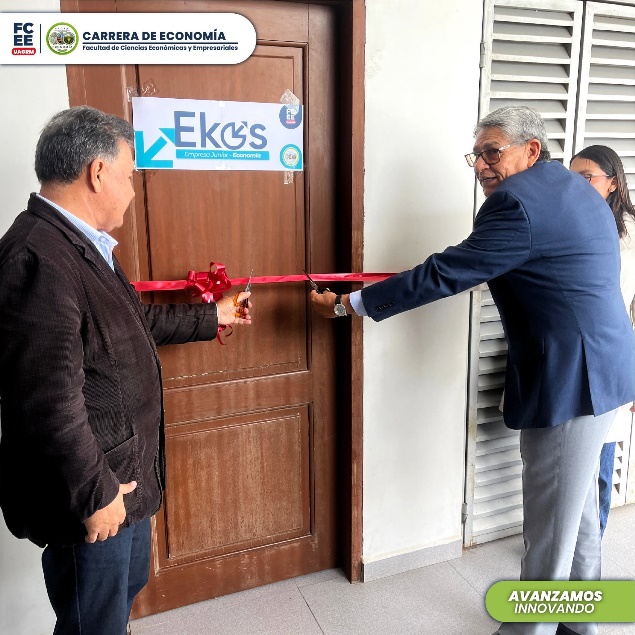 Acto de Entrega de Oficinas de la Empresa Junior EKO'S Economía