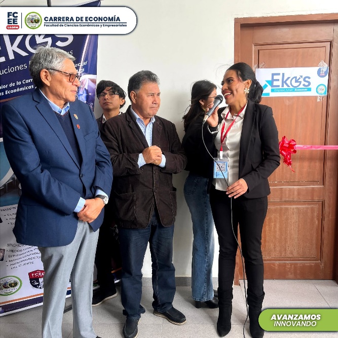 Acto de Entrega de Oficinas de la Empresa Junior EKO'S Economía