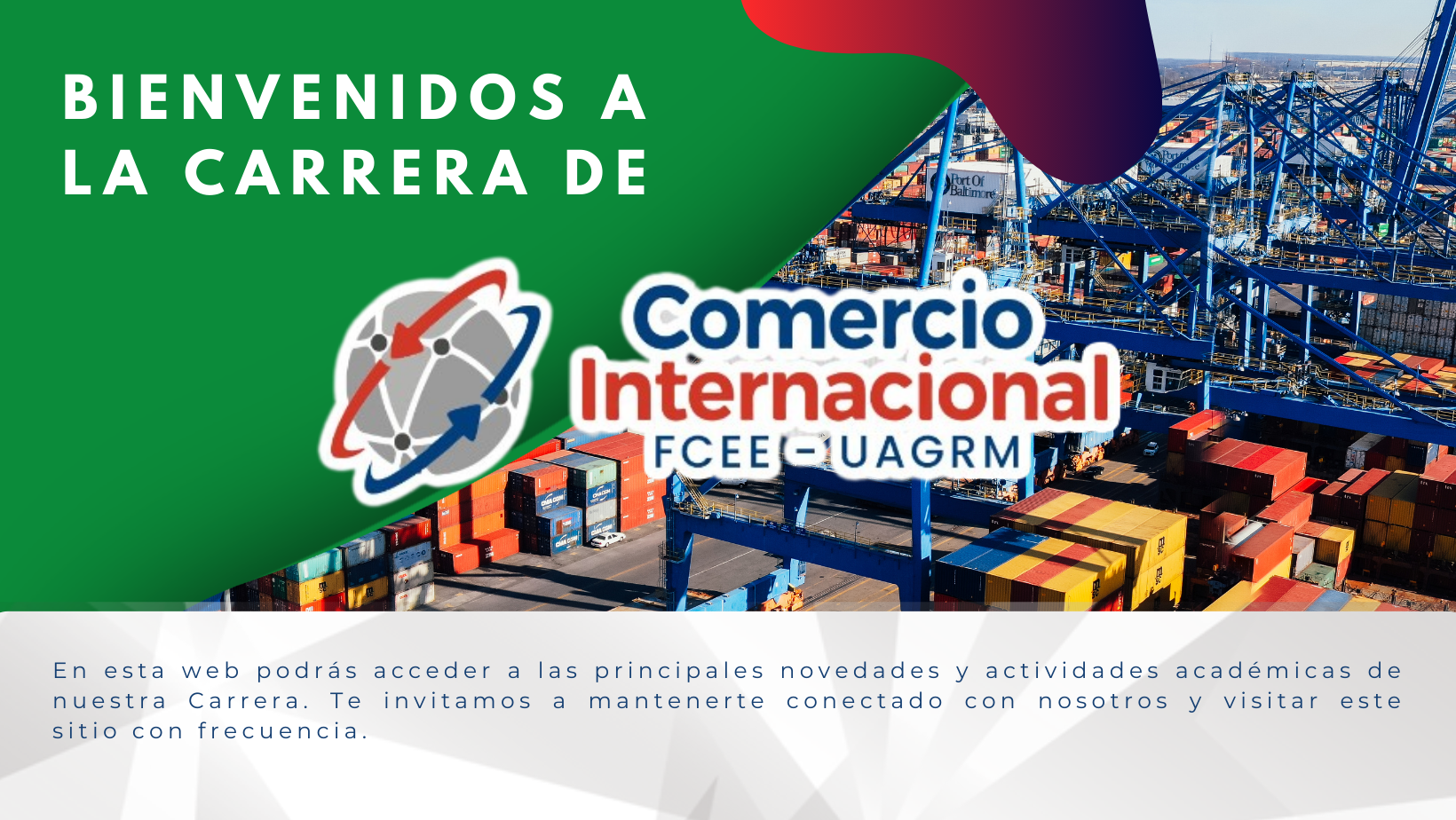 Carrera de Comercio Internacional UAGRM