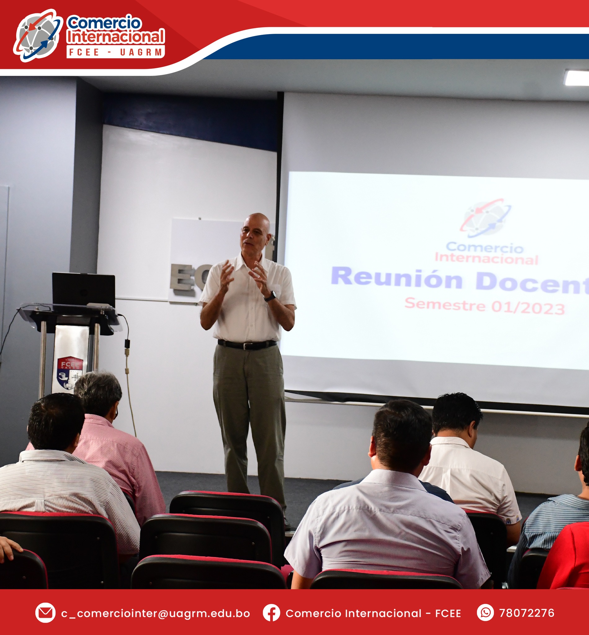 Reunión Informativa a Docentes de la Carrera