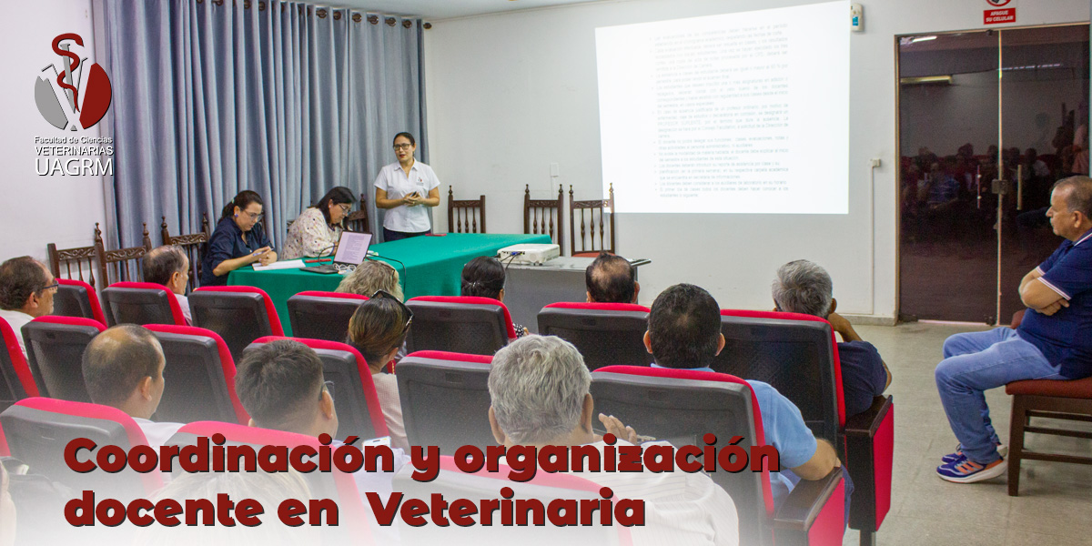 Carrera de Medicina Veterinaria y Zootecnia UAGRM, inicia gestión académica con reunión docente