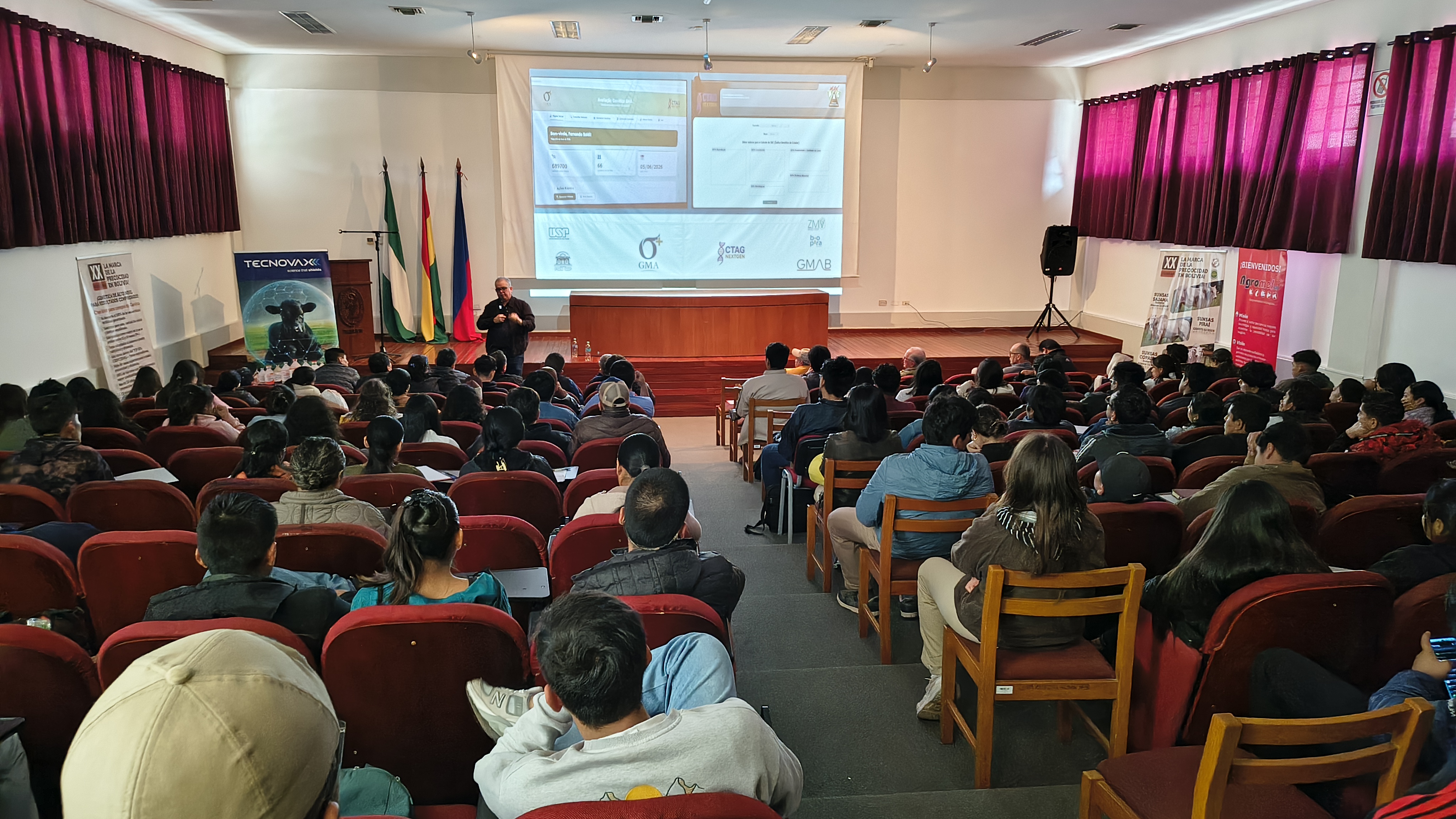 PRESENTACIÓN DE PROGRAMA DE MEJORA GENÉTICA BOVINA BOLIVIANA (PMGBB) EN LA FACULTAD DE CIENCIAS VETERINARIAS